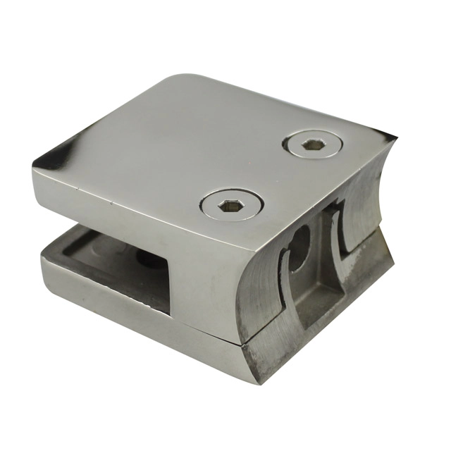 Stainless Steel Square Type Glass Glamp for Glass Thickness 8mm-12mm G102