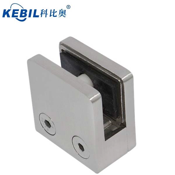 Stainless Steel Square Type Glass Glamp for Glass Thickness 8mm-12mm G102