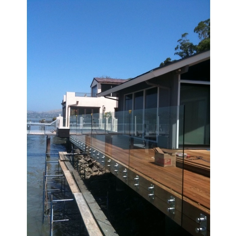 Stainless Steel Standoff Clamp, Juliet Balcony And Bolted Glass System