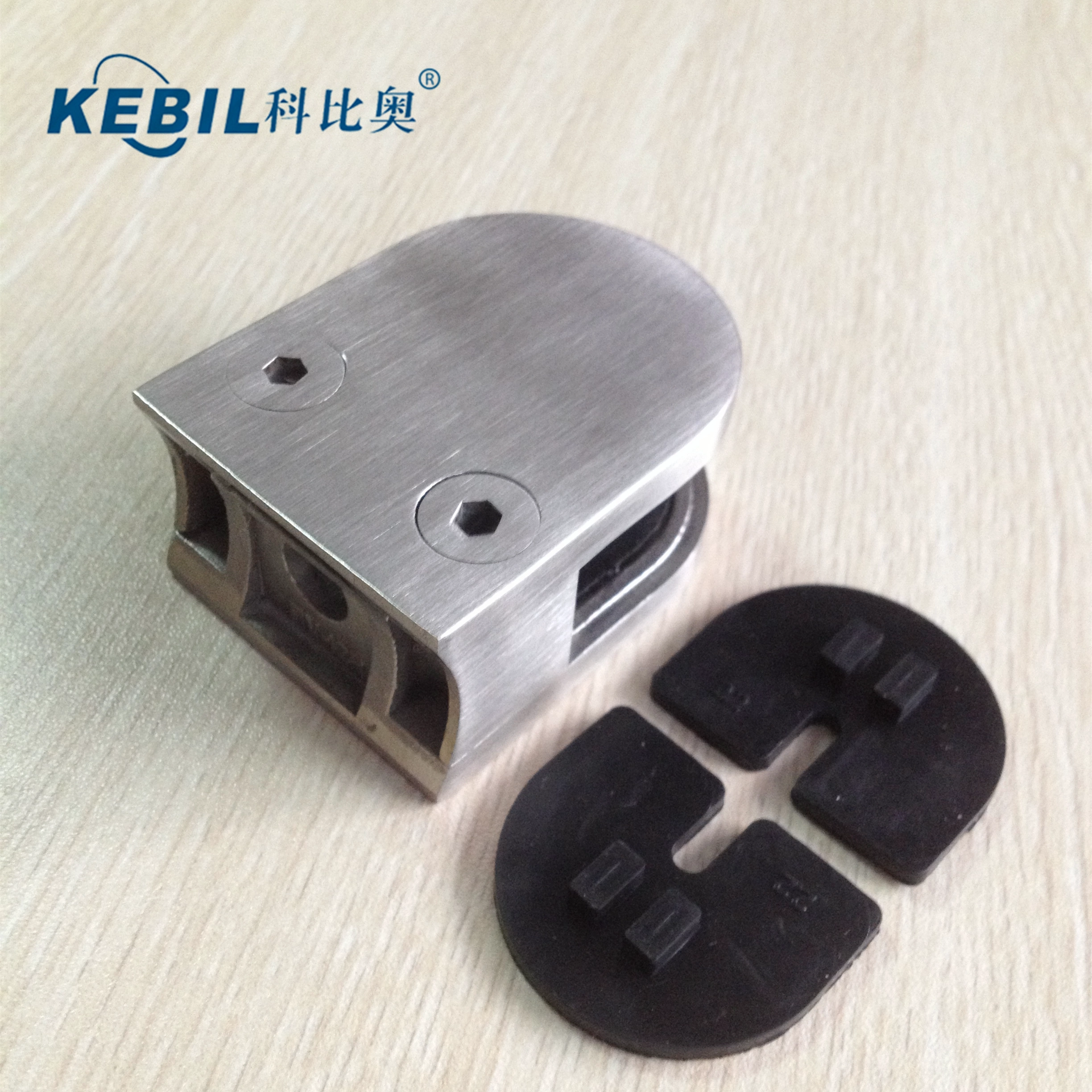 Stainless Steel Wall Mounted Glass Clamps for Railing