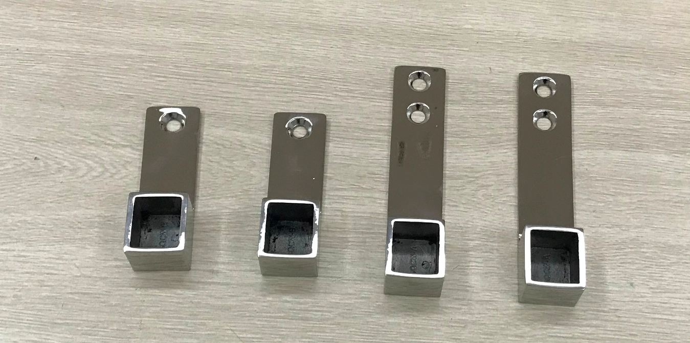 Stainless Steel Wall to Rail Connector for 21x25mm Top Rail