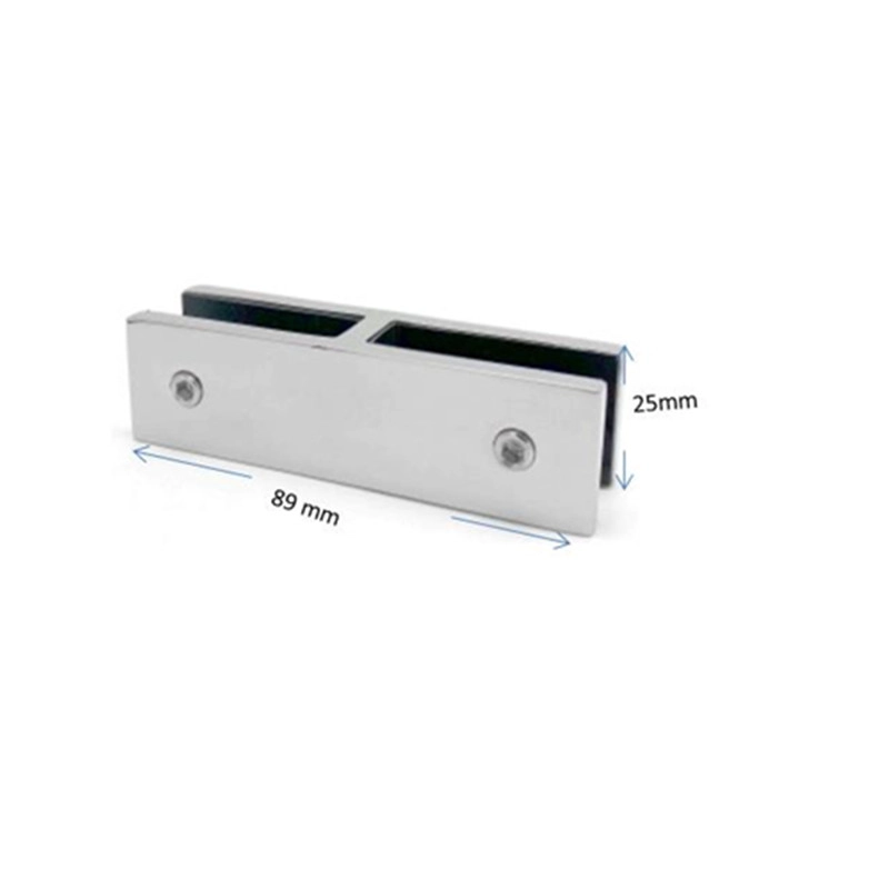 Edelstahl 316 Quadrat 180 Grad Glas-zu-Glas-Klammer