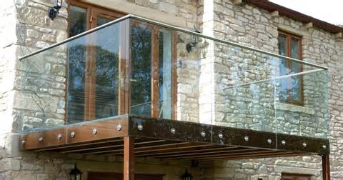 Roestvrij staal 316 glazen staafdiameter 30 mm voor houtmontage raamloos railing ontwerp
