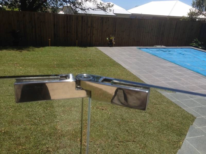 Stainless steel adjustable glass clamp for 12mm tempered glass frameless glass railing