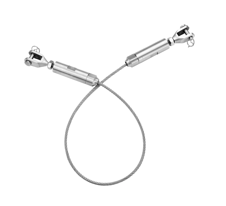 Stainless steel cable tensioner, cable railing hardware, wire rope fittings