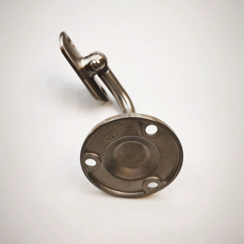 Stainless steel die casting adjustable handrail brackts for round tube