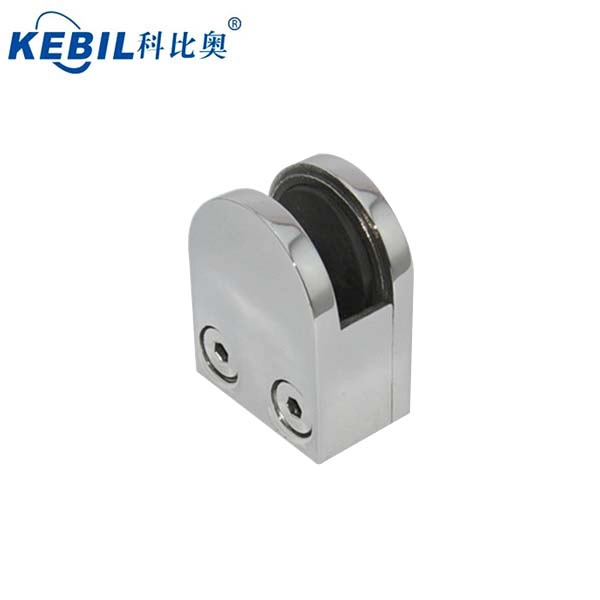 Stainless steel glass railing clamp, glass railing holder, stainless steel balustrade clip