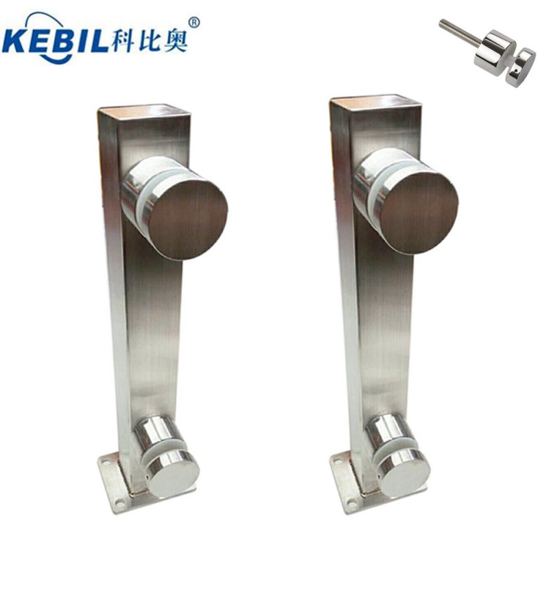 Poteau de balustrade en verre d'acier inoxydable pour garde-corps en verre
