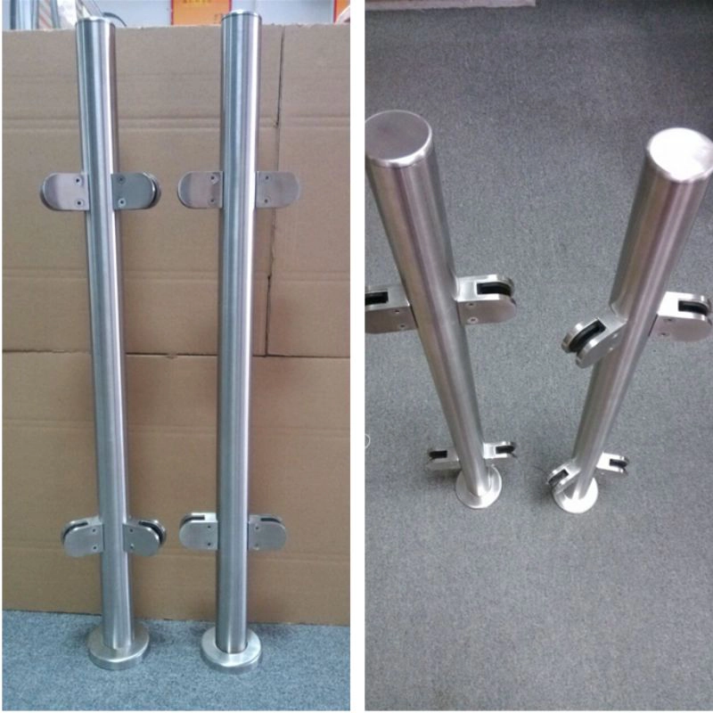 Столб для колонны из нержавеющей стали круглый столбец Balustrade Post Baluster для стеклянных перил
