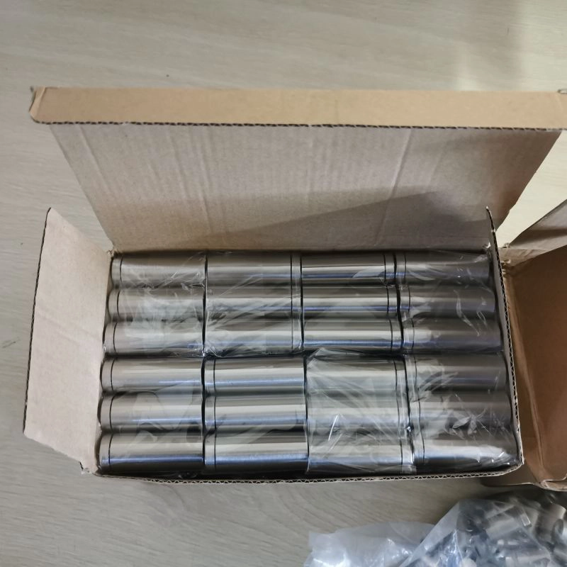 Soporte montado en la pared de acero inoxidable Conexión con vidrio acrílico