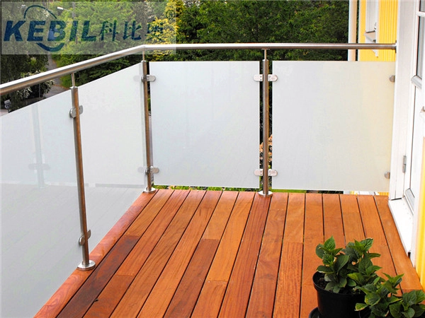 Top Handrail Railing Plexiglass Glass Deck Railing With Cheap Price