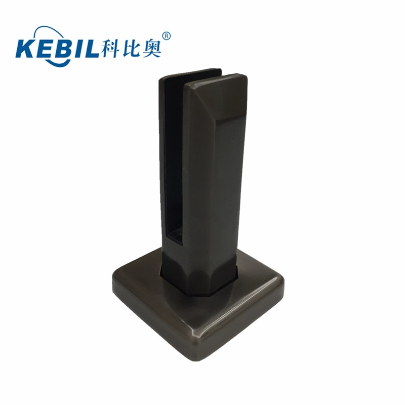 Wholesale Glass Balustrade Duplex 2205 Black Glass Spigot