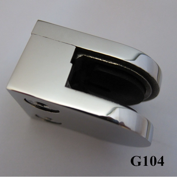 Schmiedeeisen D Glasklemme für 8-10 mm Glas bei Glasgeländer G104 verwendet