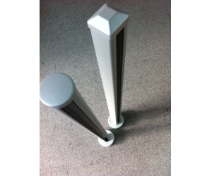 poteau en aluminium pour balcon oudoor