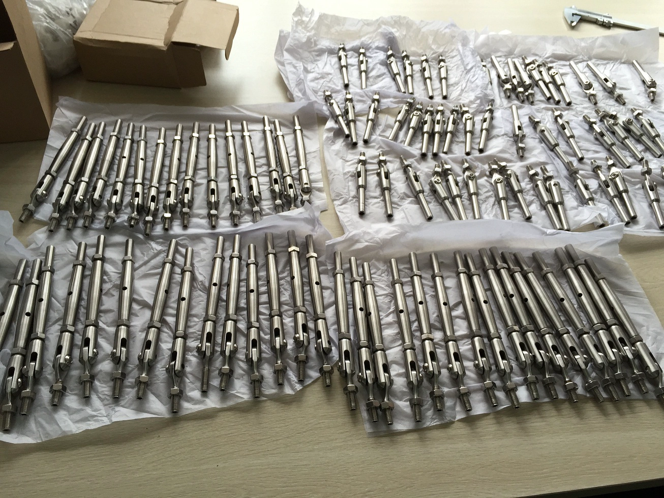 balcony cable fittings balustrade design stainless steel wire rope tensioner