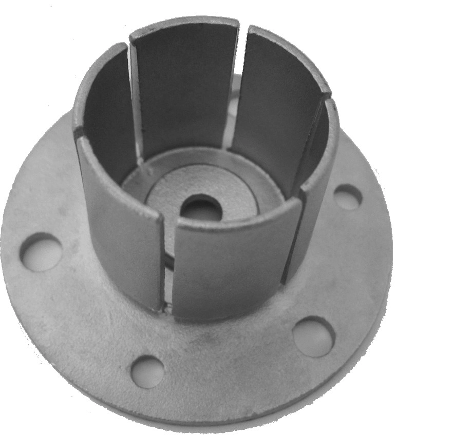 base flange for post railing