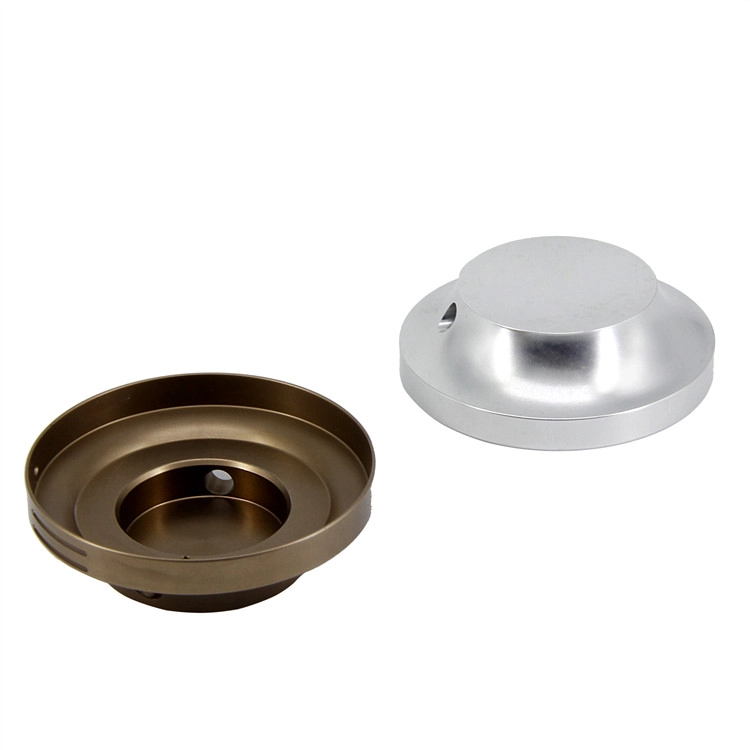 custom design headphone cup cnc machining aluminum with anodizing finish