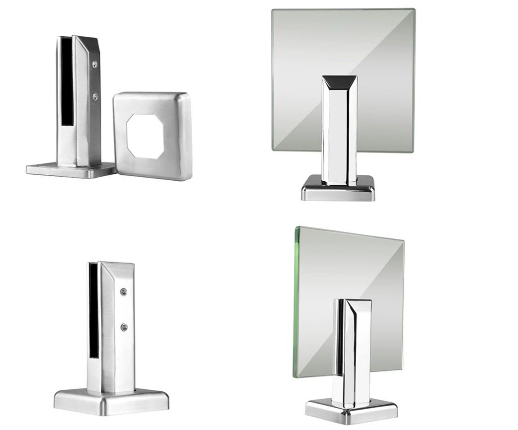 duplex 2205 stainless steel square deck glass spigot