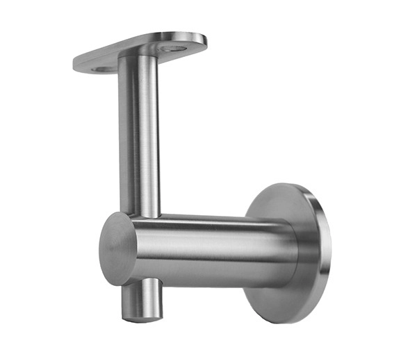 glass balustrade stainless steel pipe mounting stair railing bracket