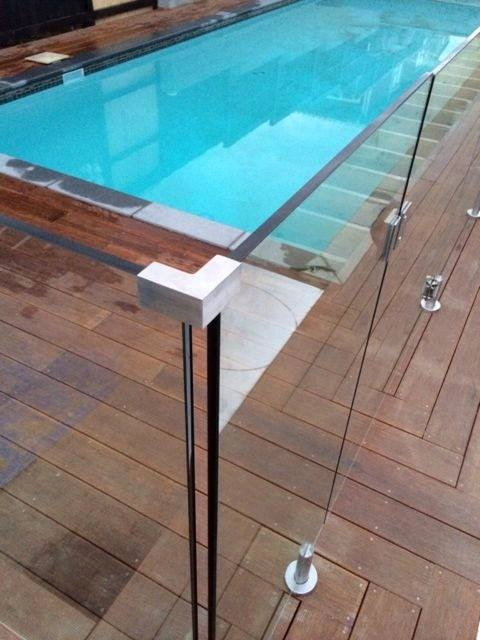 glass clips CB-90 for frameless glass railings