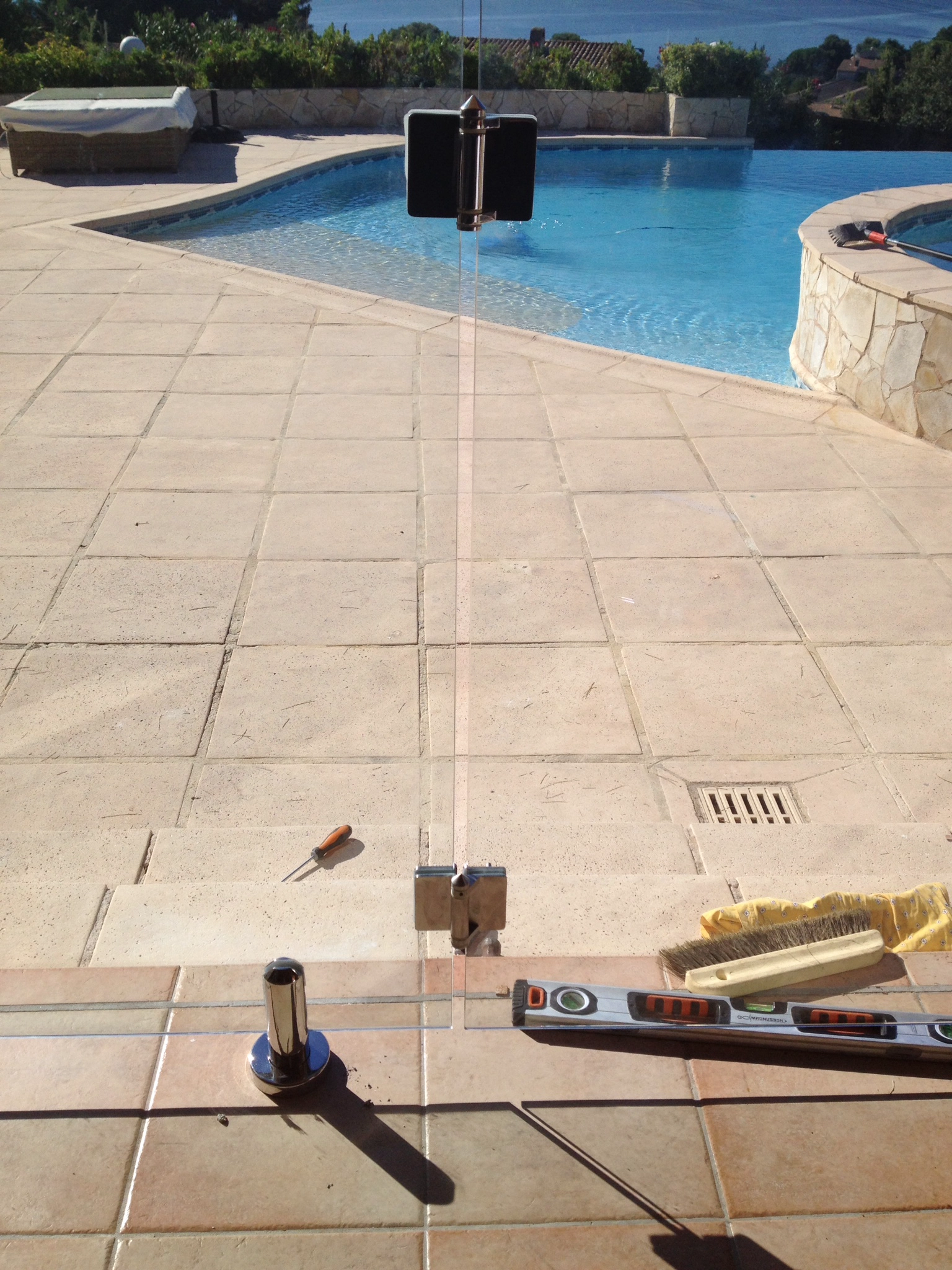 glass door hinge for 8-12mm pool fence gate Shenzhen launch