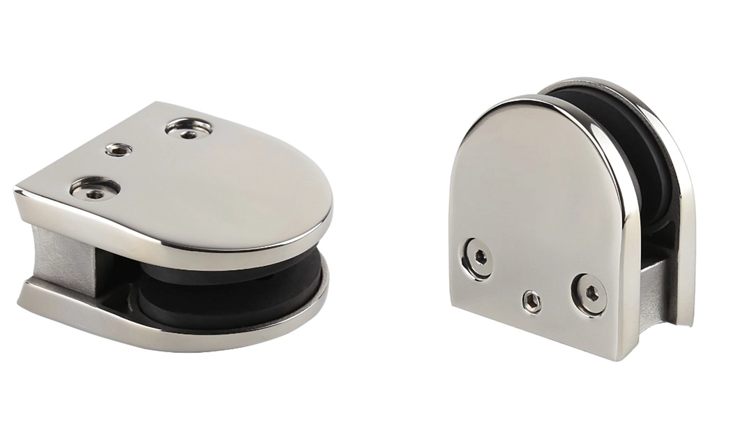 new design 10mm 12mm D glass clamp for glass railings