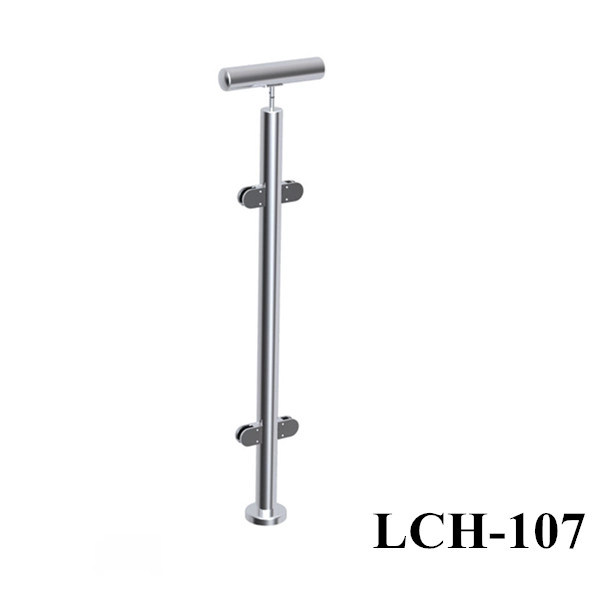 outdoor stainless steel railing post LCH-107