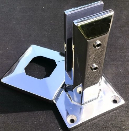 lucido acciaio inox mini messaggi rubinetti per vetro senza cornice scherma piscina