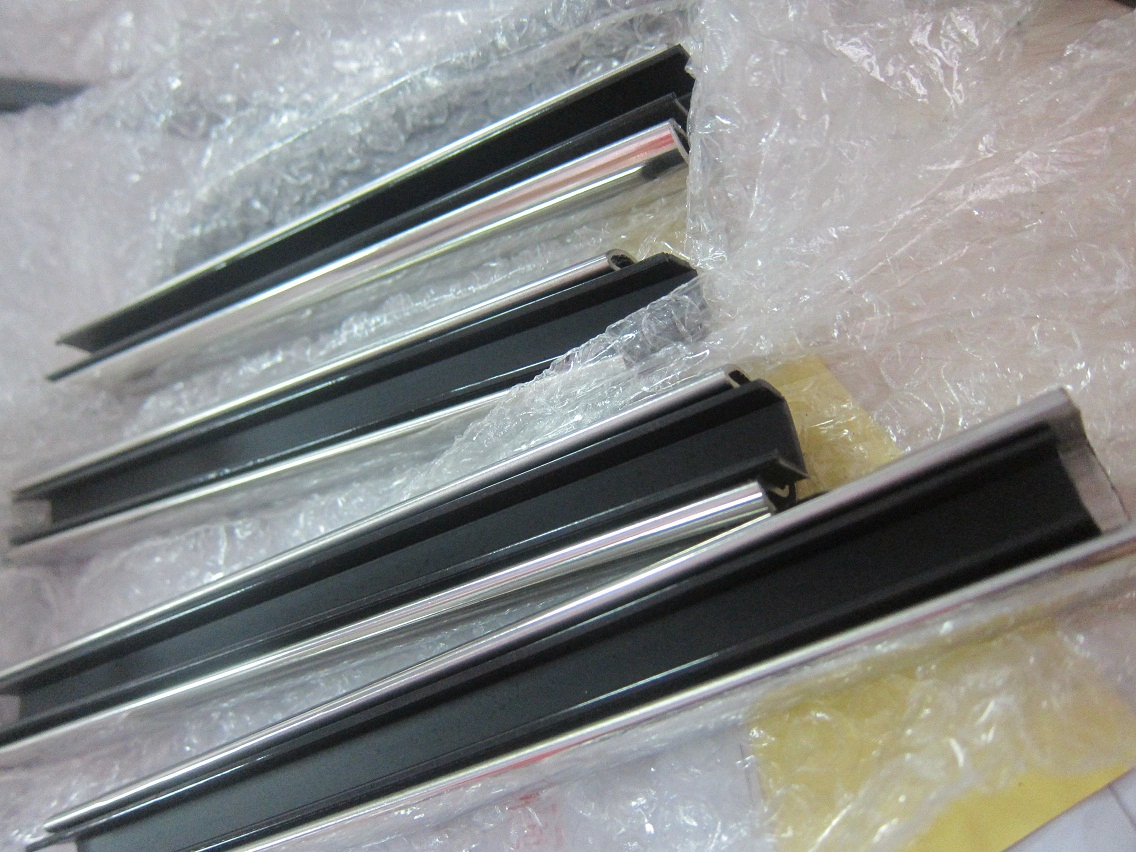 pool fenceing glass with top rail stainless steel channel profile capping rail