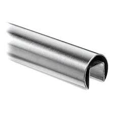 pool fenceing glass with top rail stainless steel channel profile capping rail