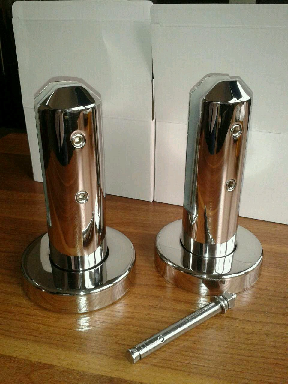 Shenzhen lancering frameloze glazen balustrade glas tuiten