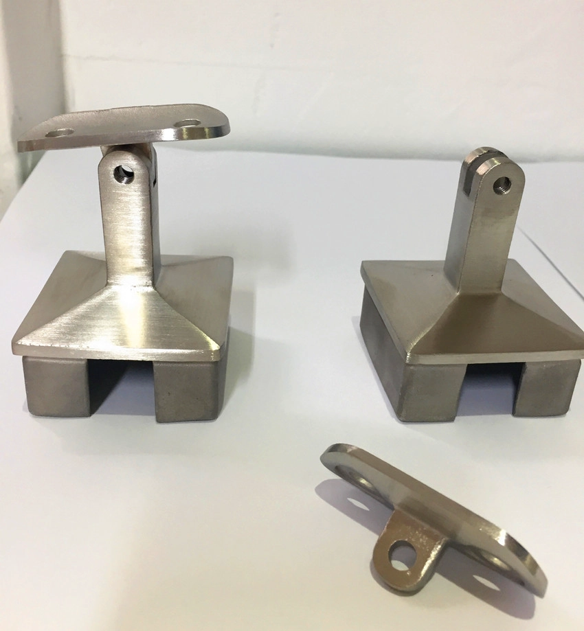 square 50x50mm adjustable angle handrail support 50mm height ( Model NCF-50X)