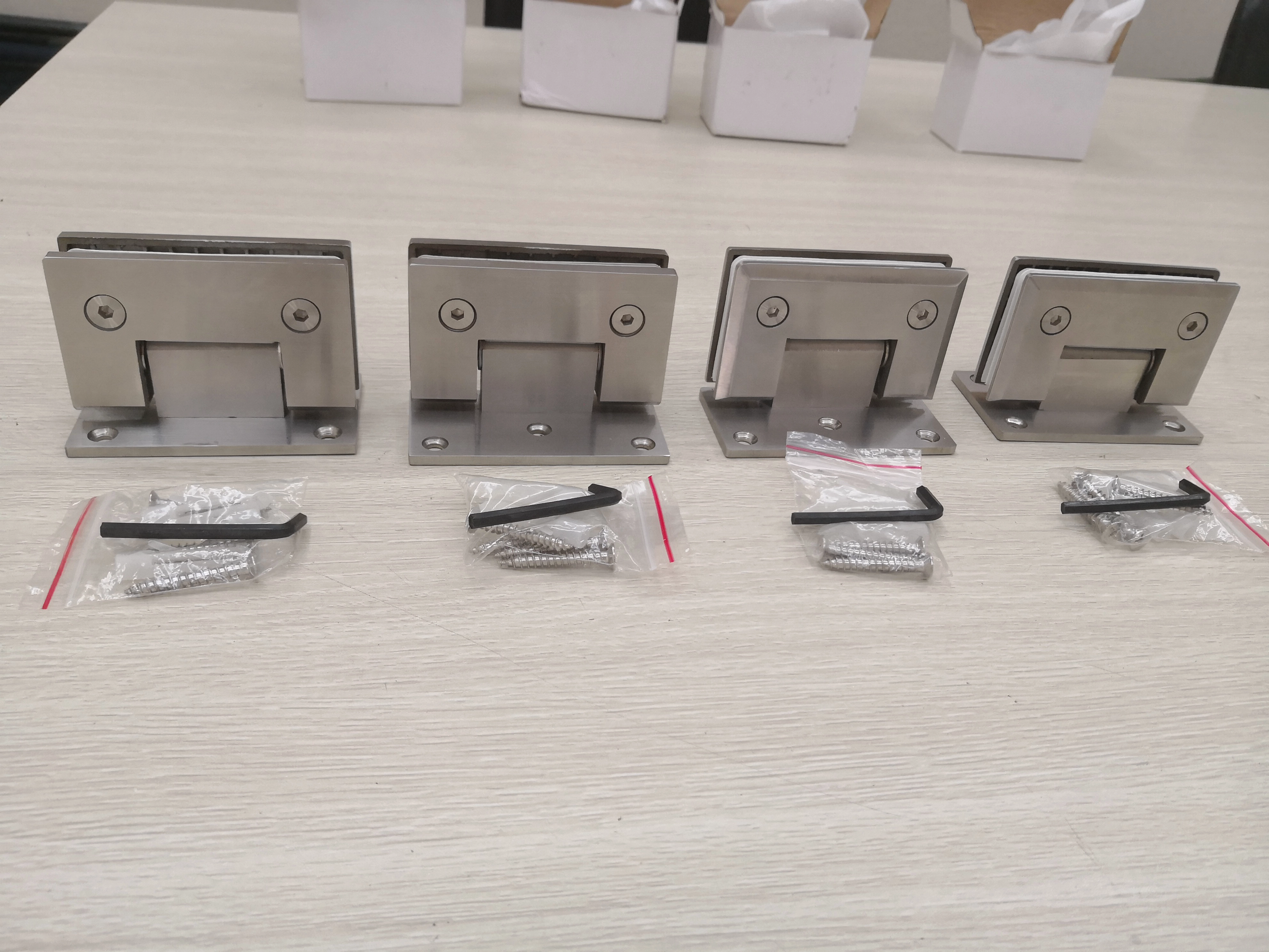 ανοξείδωτο ατσάλι 304 πόμολο πόρτας γυαλιού πόρτας