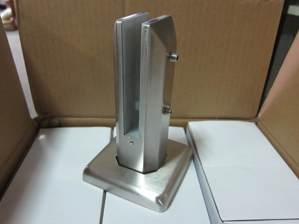 stainless steel 316 ,frameless glass railing mini post , glass pool fence spigot