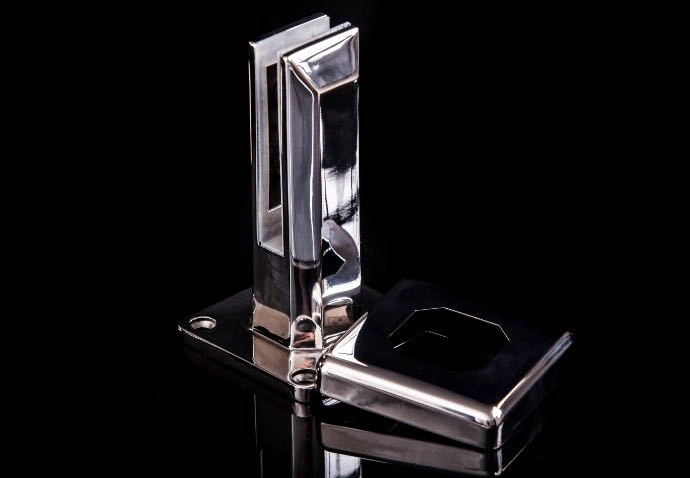 robinet de balustrades en verre inox 316