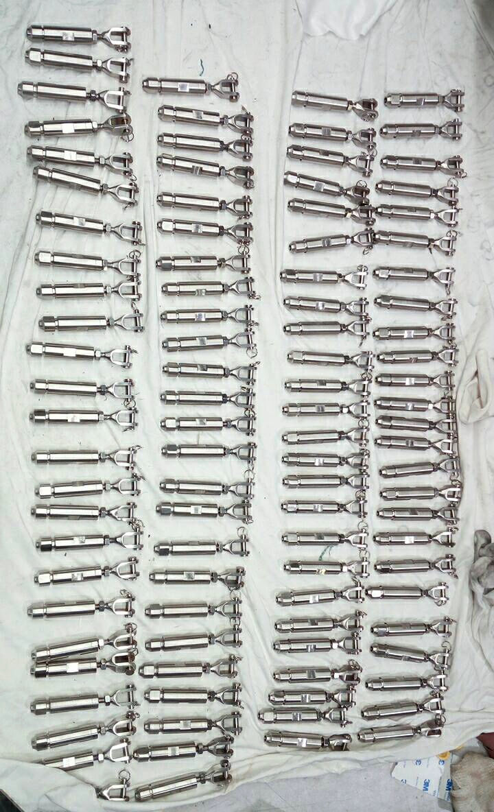 Hardware del tenditore per cavo in acciaio inossidabile da 5 mm senza swag