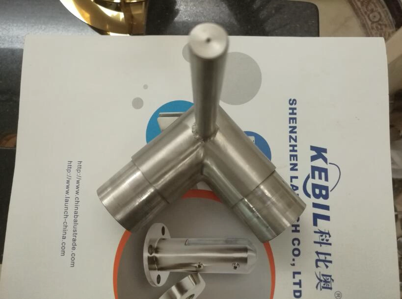 stainless steel E301 connectors round tubing