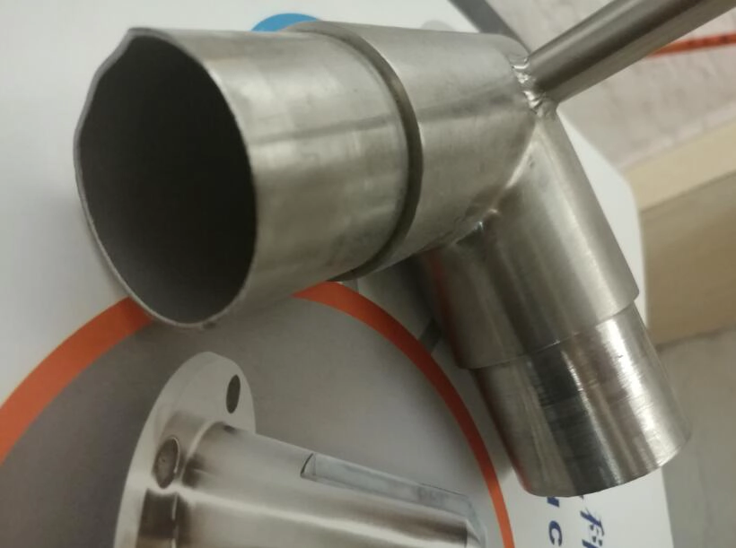 stainless steel E301 connectors round tubing