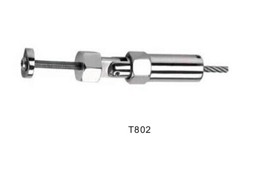 raccordi sistema di ringhiere filo balaustra in acciaio inox ad alta tensione del cavo di fascia filo di acciaio, T802
