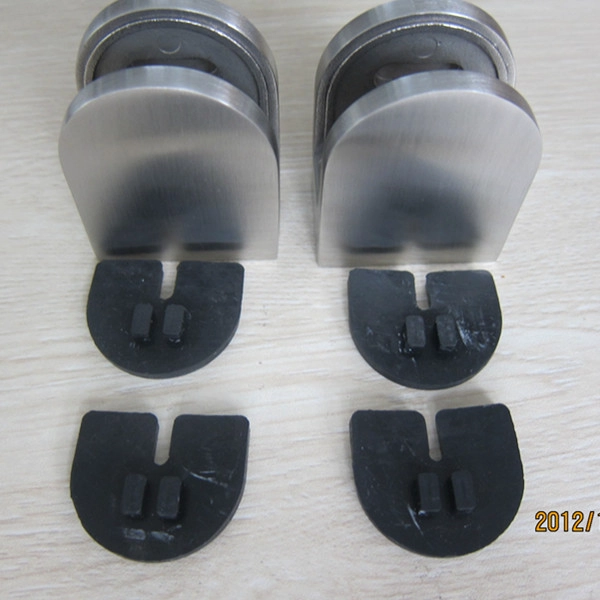 RVS glasklem vlakke achterkant voor 3/8 "glas china fabrikant