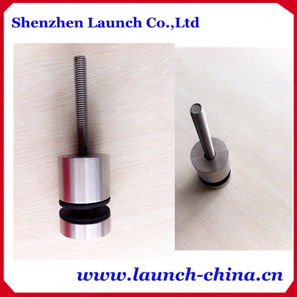 stainless steel glass standoff for 1/2" glass balustrade