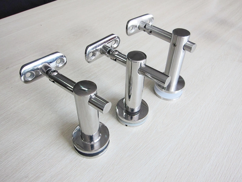 corrimãos de aço grade de vidro P707 suporte inoxidável