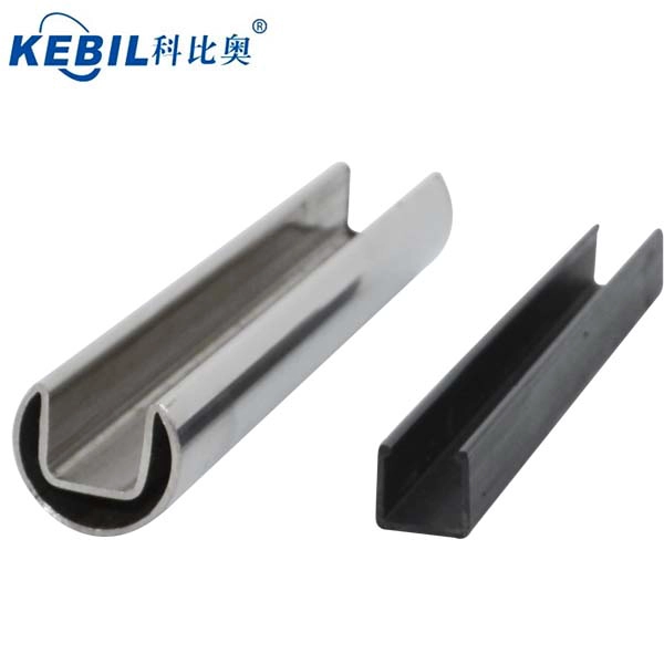 stainless steel mini round top rail for 12mm glass