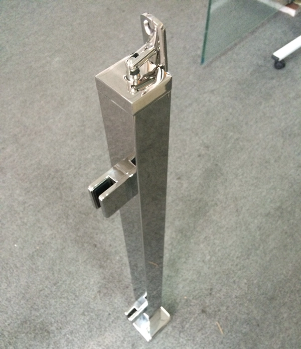 stainless steel railings price 50 x 50 x 1.5mm square shape post