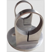 stainless steel round flange for post base