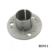 corrimano in acciaio inox piatto rotondo postale di base (BS911)
