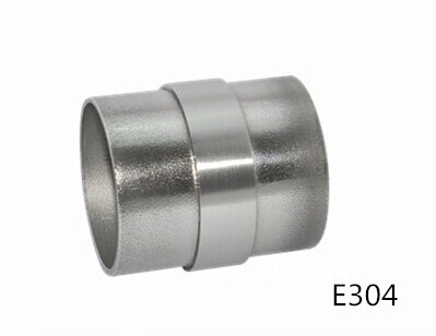 conector de tubo redondo de acero inoxidable para pasamanos horizontales largos