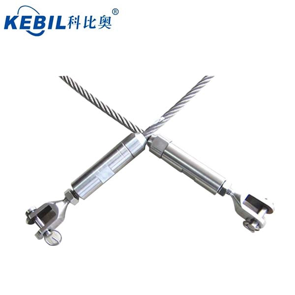 stainless steel satin or mirror polished wire tensioner T803 for 3mm - 6mm diameter cable