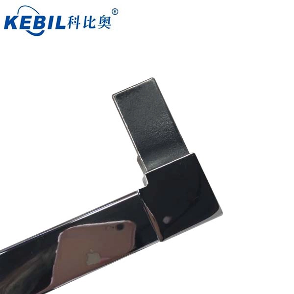 stainless steel square mini slot rail or top handrail pipe