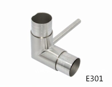 conector do tubo de aço inoxidável para a varanda e corrimão da escada, E301